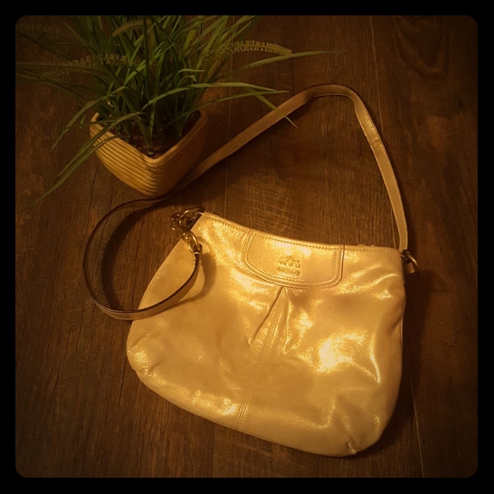 Gold Coach purse